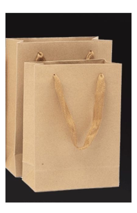 Прочные крафтовые пакеты (подарочные)