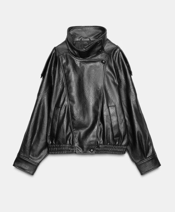 Кожено дамско яке