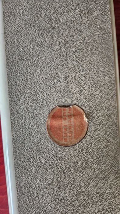 Carl Zeiss Jena ретро кутия за съхранение на филтри и окуляри