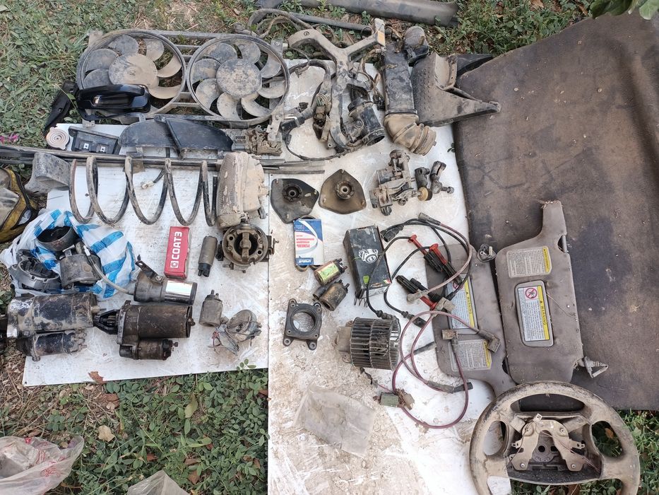 Запчасть стартер радиатора вентилятора все