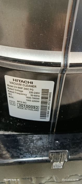 Пылесос Хитачи 2200w