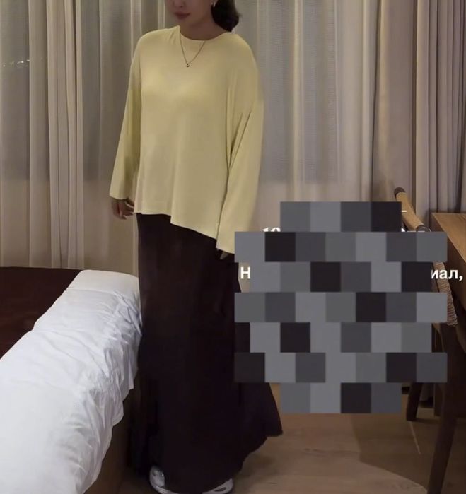 Оверсайз Лонгслив стандарт 44-54