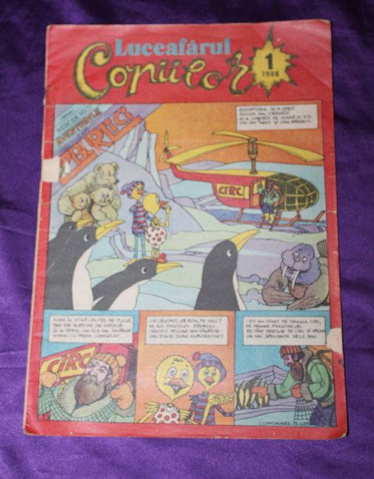 6 reviste Luceafarul copiilor benzi desenate romanesti romana