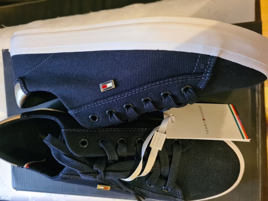 Tenisi Tommy Hilfiger din panza