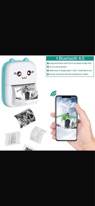 Фотоаппарат мини принтер