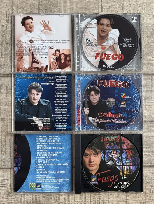 Lot 9 cd-uri muzica romaneasca - Fuego