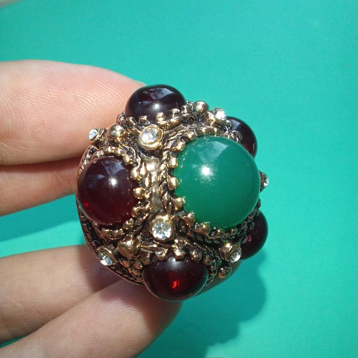 Кольцо новое массивное в турецком стиле