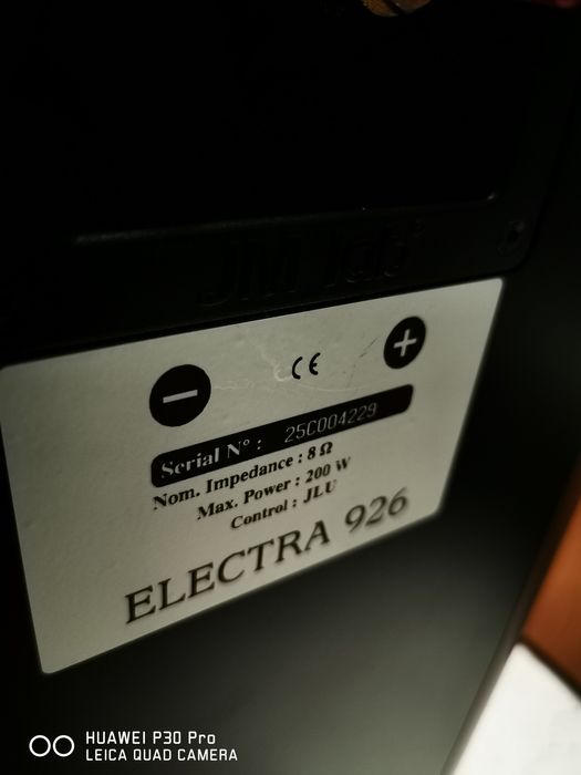 Boxe de podea Jm Lab/Focal Electra 926.