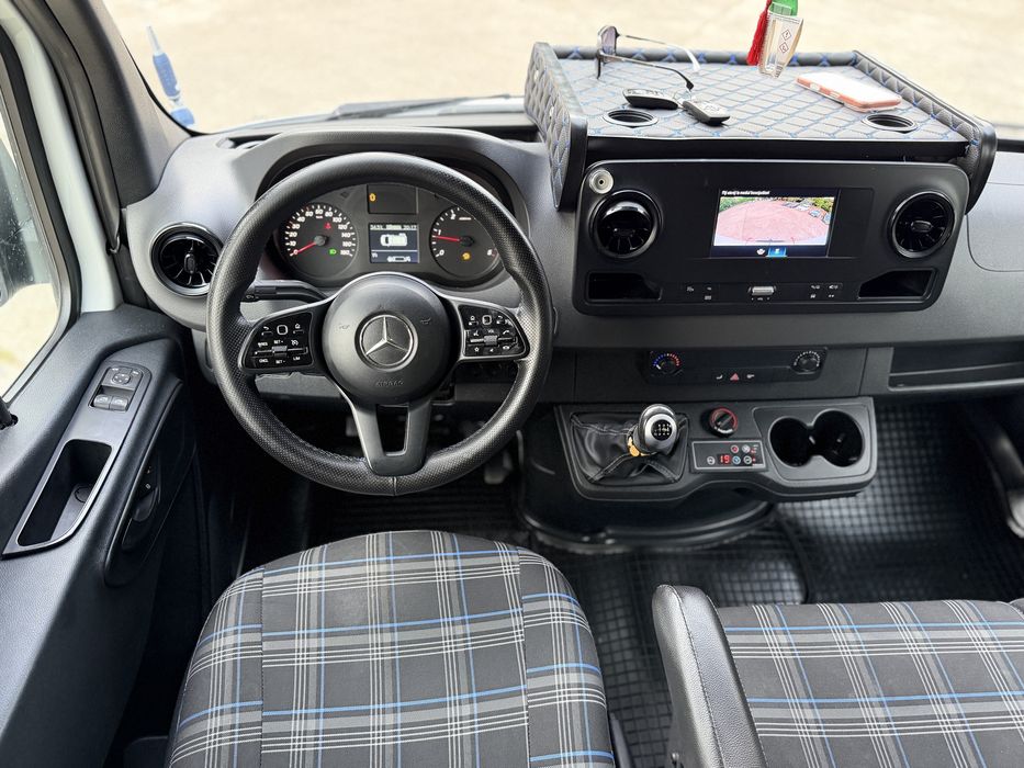 Mercedes Benz Sprinter XXL - 2020 - 2.2 Diesel - Euro 6 - 9 Locuri - Autoturism - Categoria B - Manual - Climatronic - Webasto - Sirocou - Navigatie -