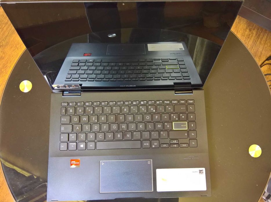 ASUS VivoBook Flip 14, тъчскрийн, Ryzen 5 4500U, 12GB DDR4, 256GB NVMe