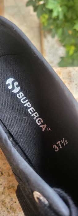 Кецове черни SUPERGA