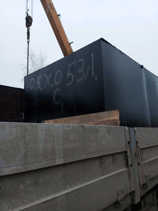 Бак септик металл 5 кубов