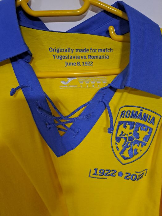 Tricou fotbal aniversar echipa nationala