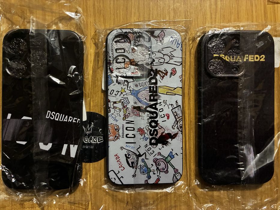 Iphone 15pro max,15pro,14,14pro dsquared калъф ,кейс ,гръб последни бройки