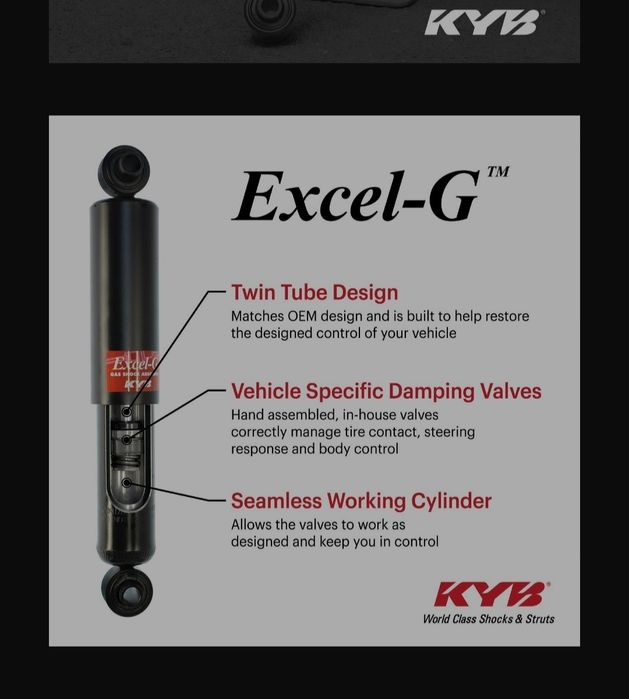 Honda accord 8 амортизаторы KYB Japan