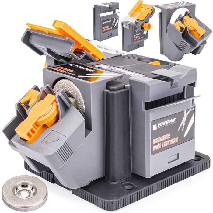 Aparat de ascutit cutite, foarfeci, dalti, multifunctional 3 in 1, 170