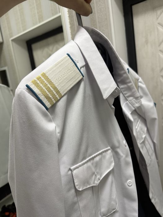 МВД рубашка белая