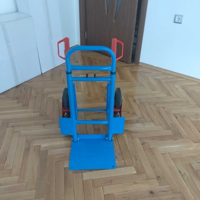 Нова ръчна транспортна количка за стъпала GRAFNER, 200 кг