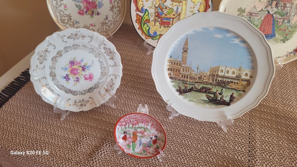 Винтидж висококачествени декоративни порцеланови чинии