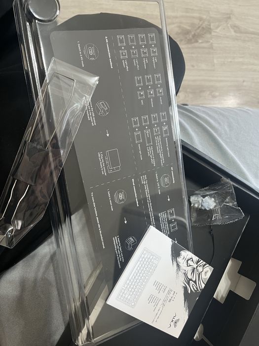 Клавиатура AULA F75 Black Contour черный
