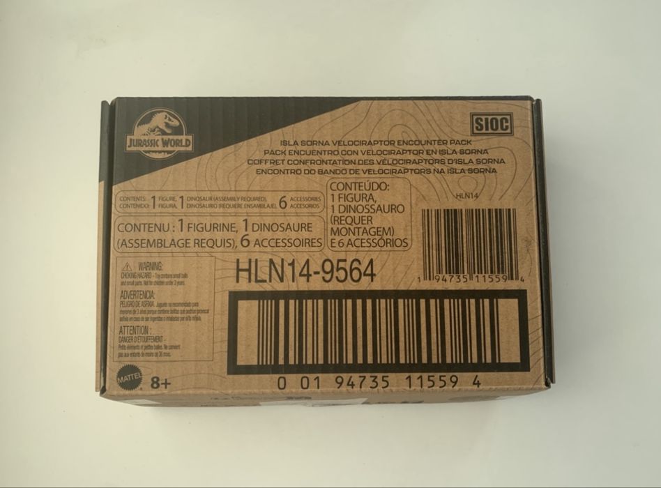 Mattel Jurassic Park набор