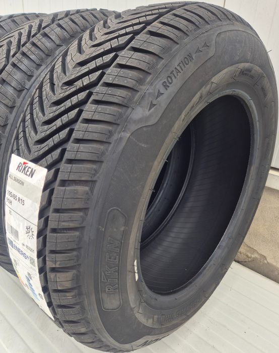 195/65 R15,91H, RIKEN (by Michelin) ,Anvelope all season M+S
