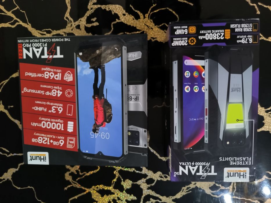 Telefon  iHunt Titan Tank 3 P30000 Pro. Telefon IP 68