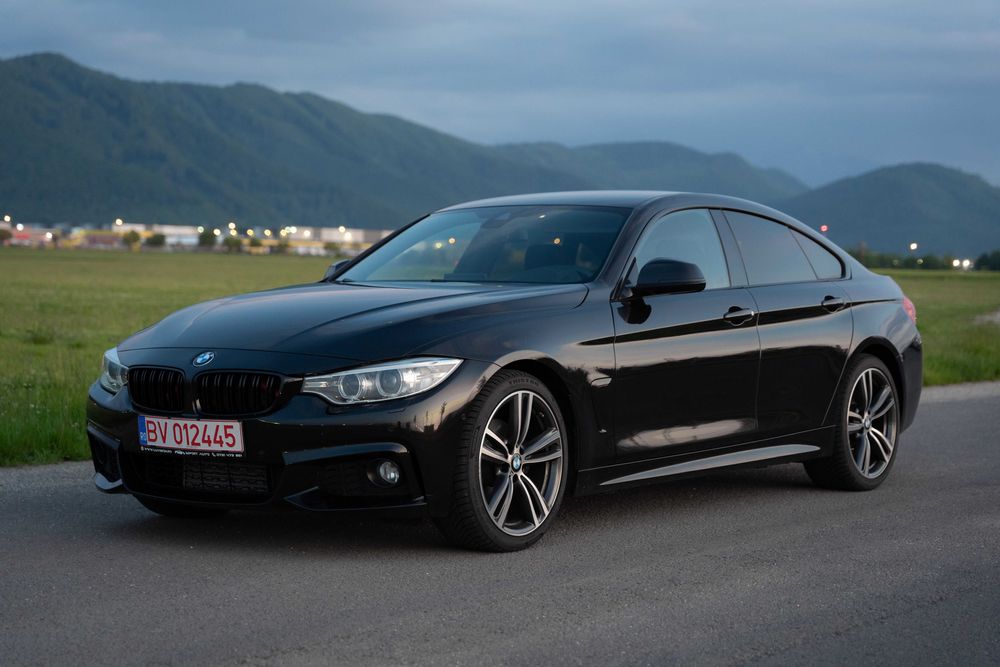 BMW Seria 4 420d M-Sport B47 190cp Hi-Fi CarPlay Memorii Ambientale R19