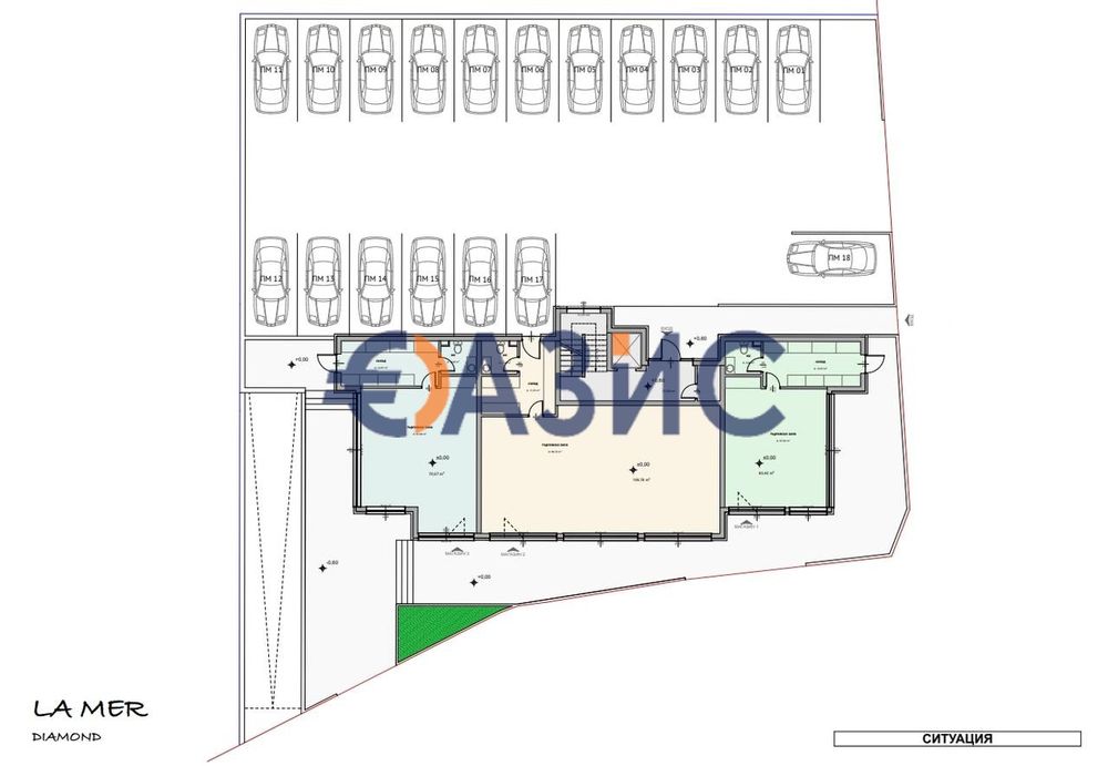 Апартамент с 1 спалня в нова сграда в строеж La Mer Diamond, Св. Влас,