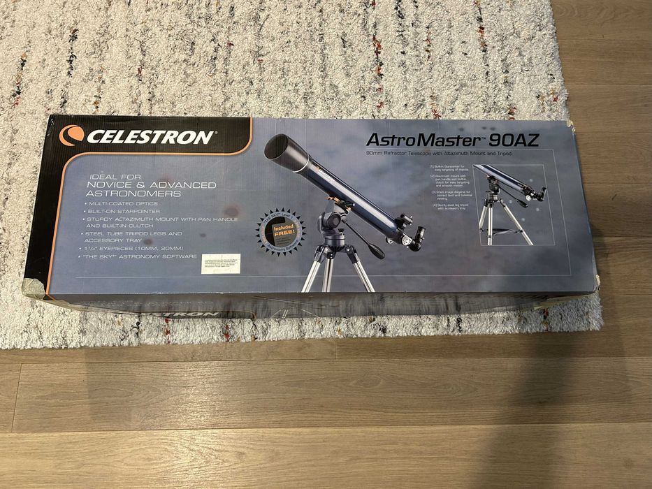 Telescop Celestron AstroMaster 90 AZ - stare foarte buna