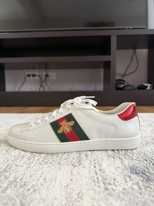 Adidasi gucci de firma de piele ACE noi