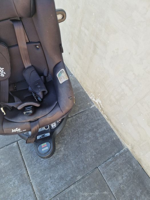 Scaun auto i-Spin 360 Coal, nastere - 105 cm, Joie