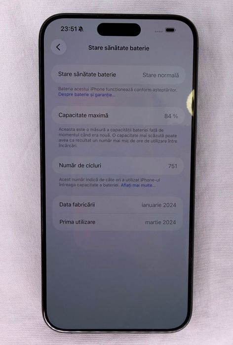 Vând iPhone 15 ProMax