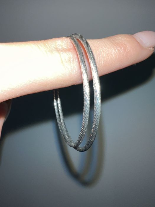 Серьги с алмазными гранями