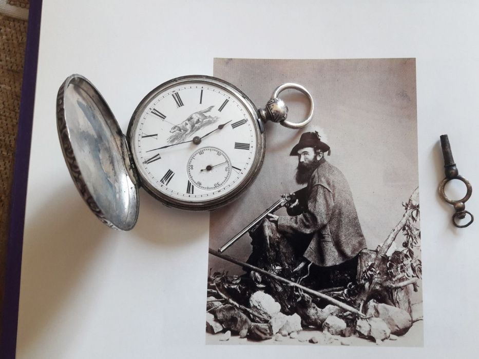 Часы карманные Lanco 1920е гг обтяжка золотом! Недорого!