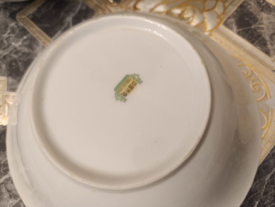 Старинные китайские тарелки для салата и супа