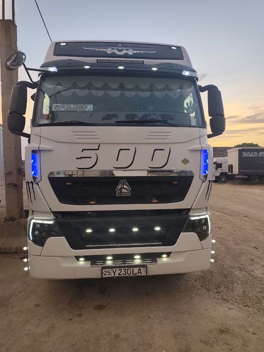 HOWO T7 + KRONE прицеп Сотилади