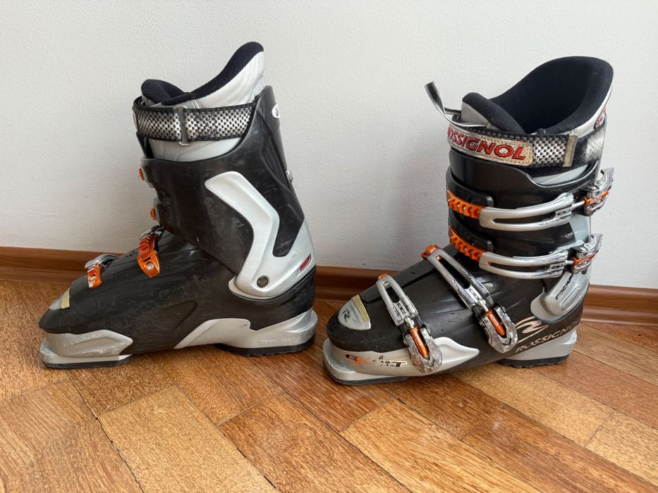 Rossignol ски, ски обувки, щеки