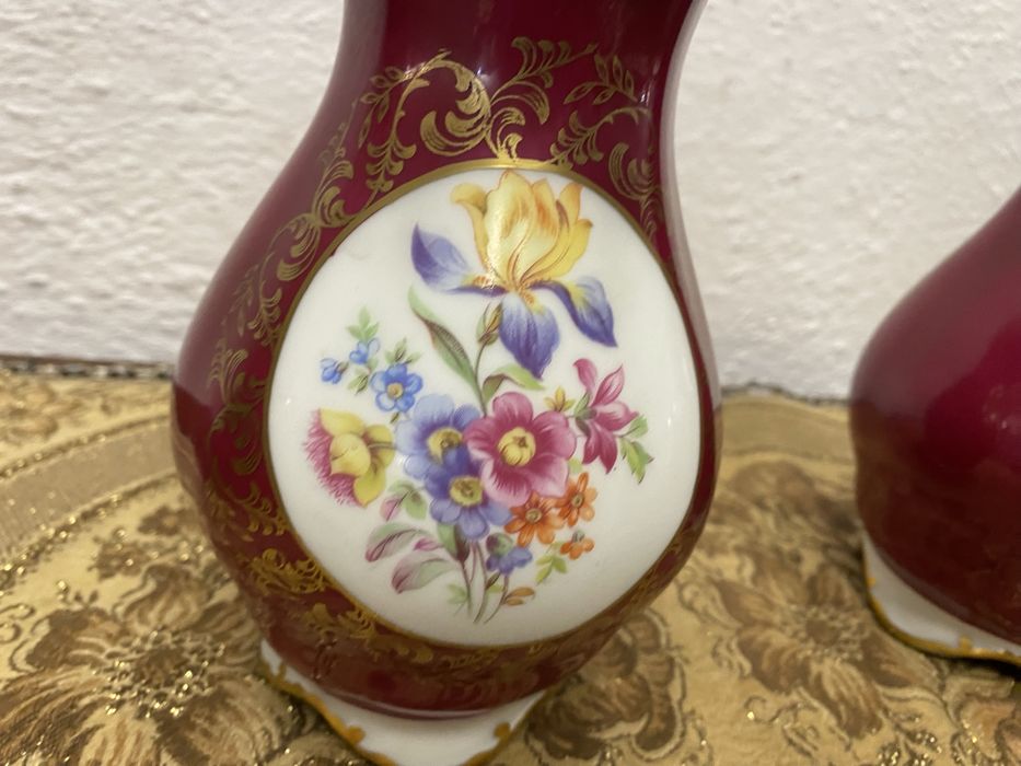 Немски барокови вази от порцелан