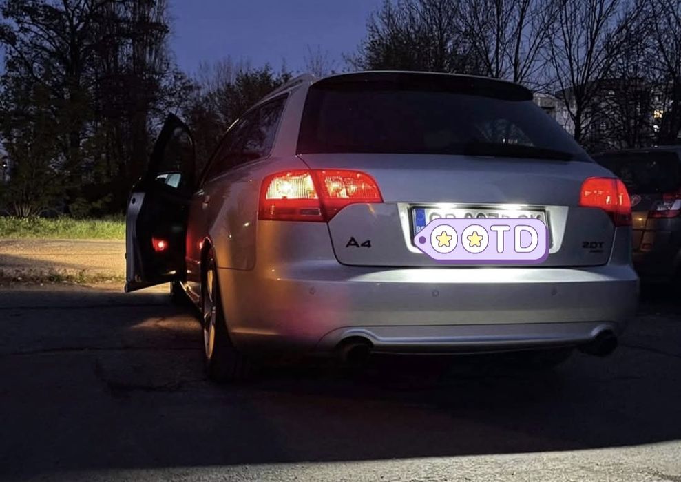 Led плафони за регистрационен номер Audi A3,A4,A5,A6,A8,RS4,RS5,RS6,B6