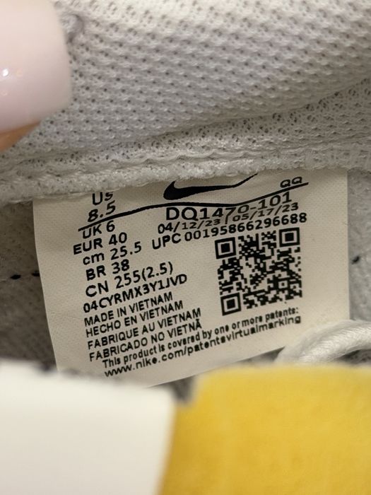 NIKE BLAZER бело/ черно