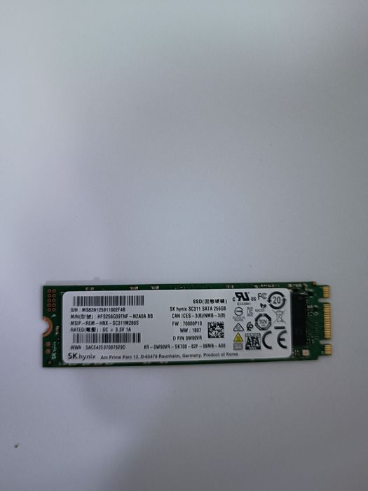 Продам жёсткий диск SSD 256
