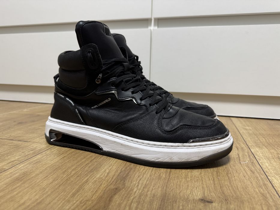 Karl Lagerfeld Elektro Lay Up Hi – Премиум Мъжки Кецове