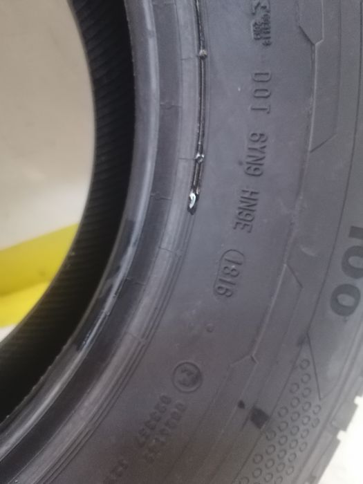 225/75/16 C 2*Continental vara dot 1816.  6,,51mm