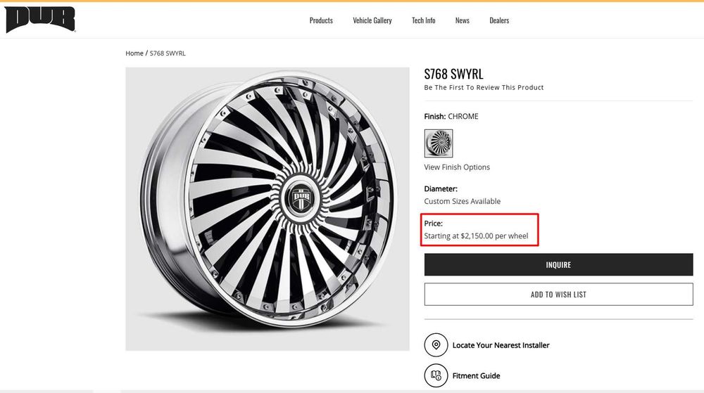американски джанти DUB  Spinners 22"