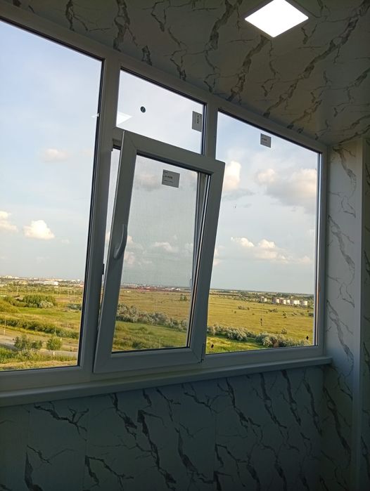 Установка окон ПВХ, откосы, москитные сетки, балконы