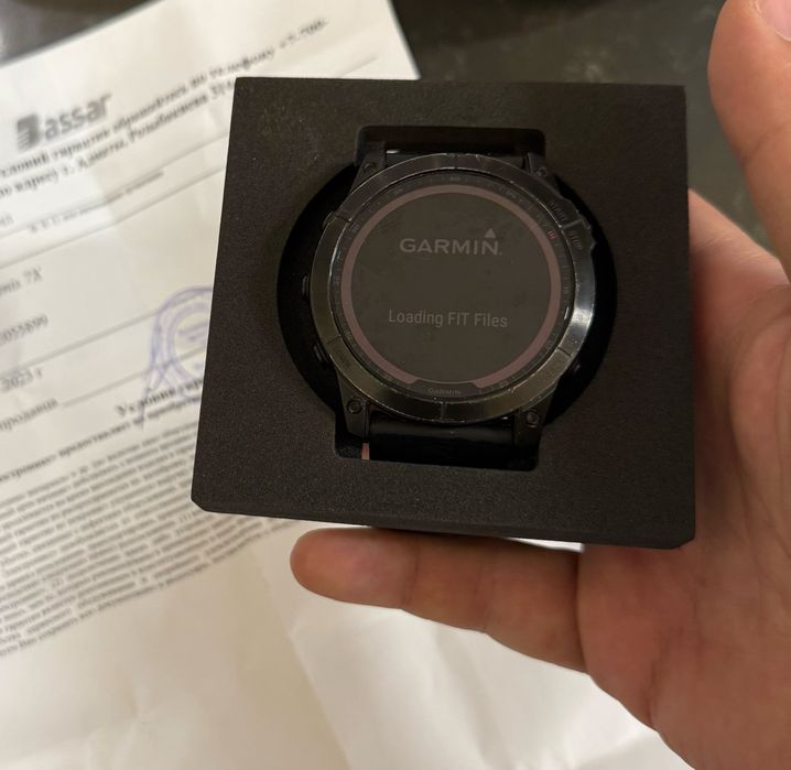 Garmin fenix 7x saphire solar