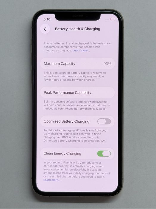 iPhone 11 Pro Gold 256GB 93% battery