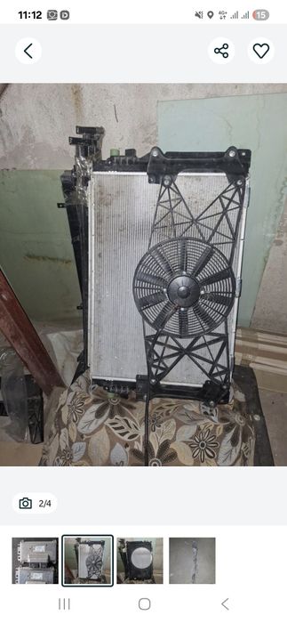 Кулиса ещё радиатор есть