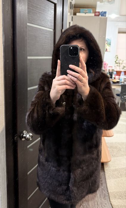 Норковая шуба размер 44-46